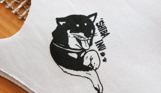 黒柴大福まめのオリジナルマスク